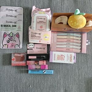 The Crème Shop Beauty Skincare Makeup 10 piece Bundle New